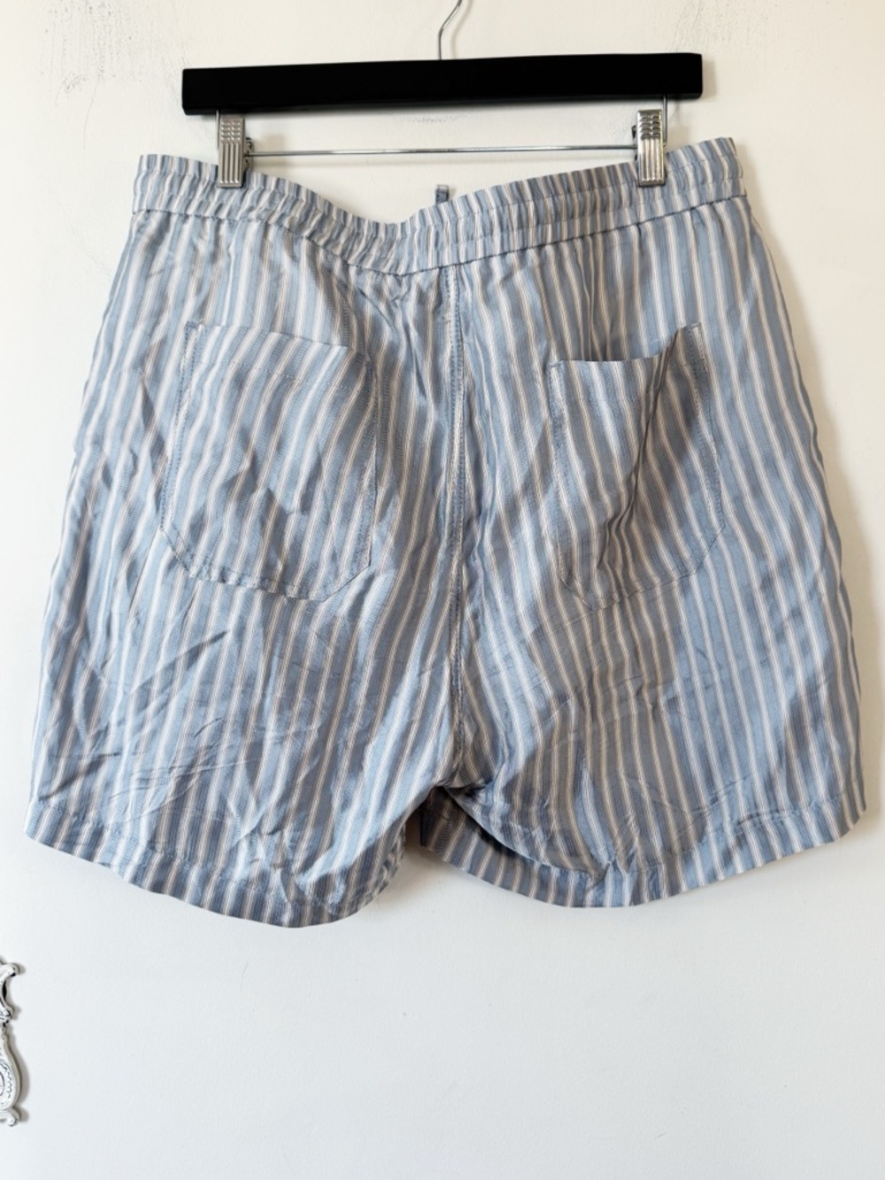 NWOT Tiger of Sweden Twolum Sky Blue Striped Shorts 44 / XL - Picture 10 of 13